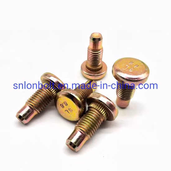 Parafuso de pressão Parafuso de pressão de cabeça redonda para veículo